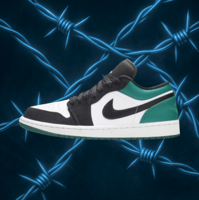 Jordan 1 Low "Mystic Green"