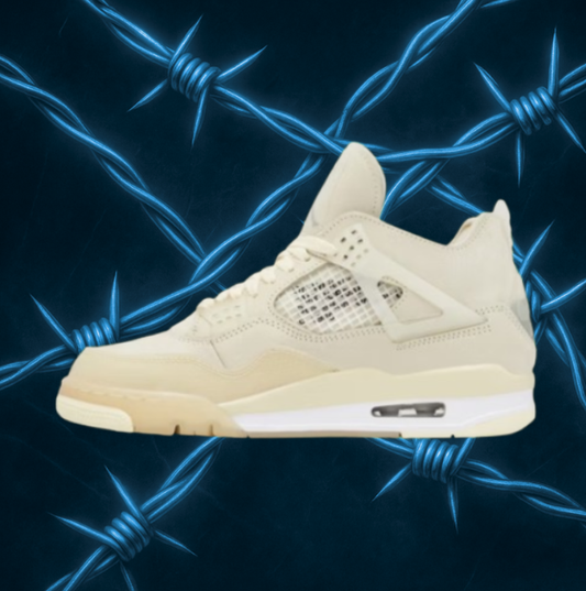 Jordan 4 "Off-White Sail"