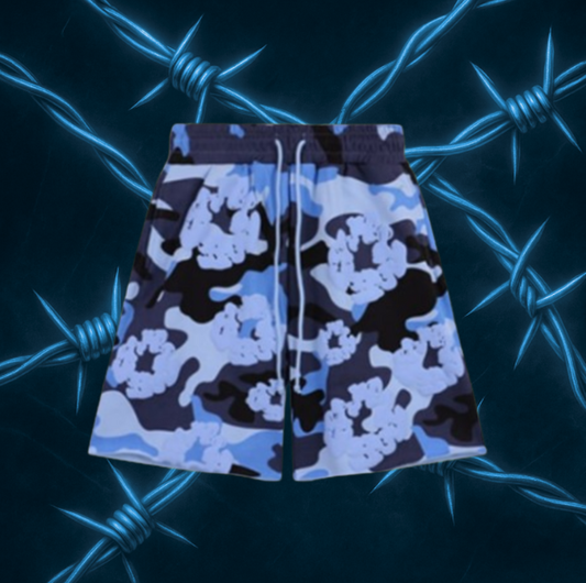 Denim Tears Short "Blue Camo"